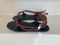 Mango Sandale Schuhe mit Kordel Gr. 40 Neu Nordrhein-Westfalen - Bergisch Gladbach Vorschau