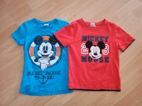 2er Set T-Shirt Mickey Mouse Gr 110 rot blau Hessen - Niddatal Vorschau