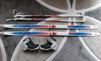 Langlauf Ski Set Tecno Pro Skier Stöcke Schuhe Gr. 33 Thüringen - Gräfenroda Vorschau