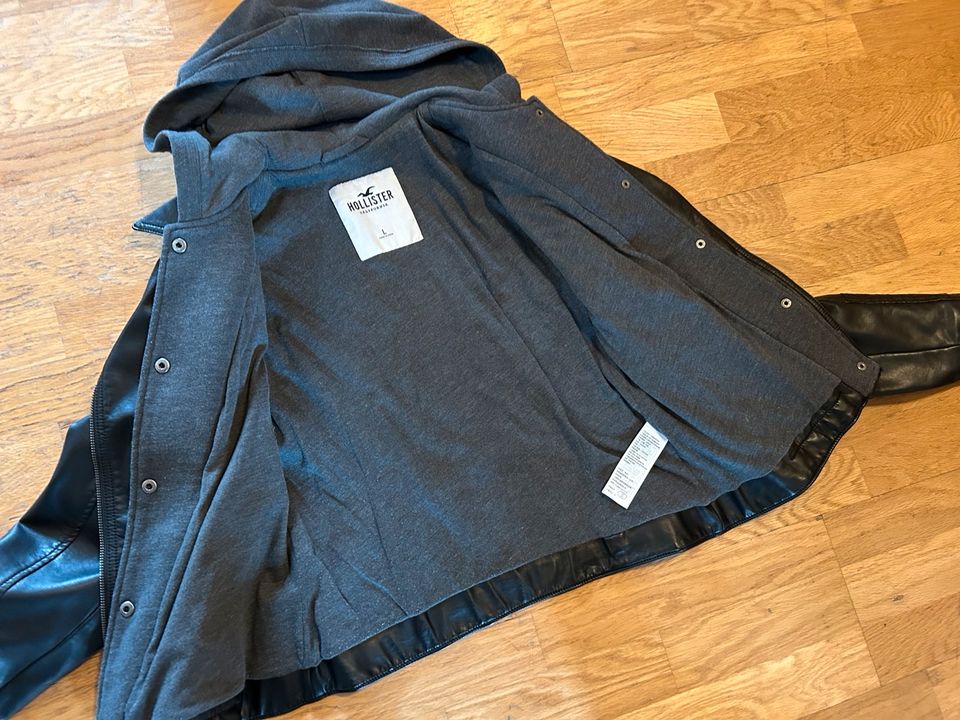 Hollister vegane Lederjacke in Gr.L 38/40 - wie neu! in Neu-Isenburg