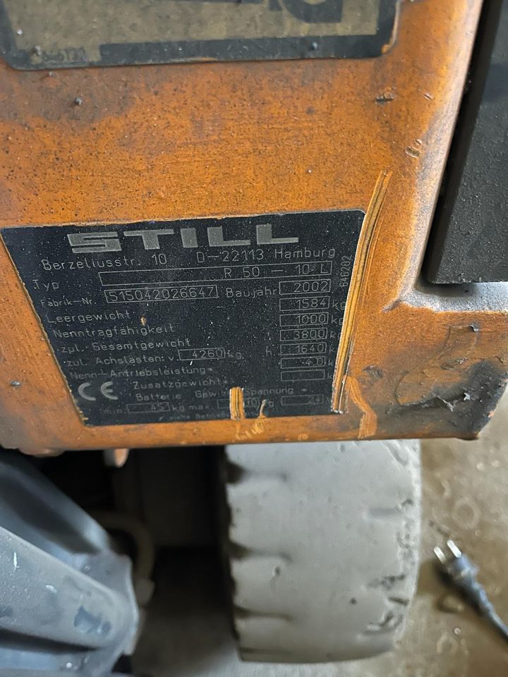 Elektro Gabelstapler von Still(Als Bastlerfahrzeug)Platine defekt in Gütersloh