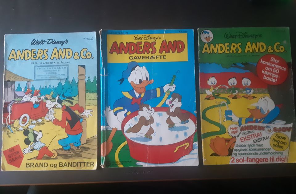 Comics Anders And & Co. in Felde