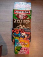 Spielesammlung laut Fotos: Monopoly, Zatre, Trivial Pursuit usw Nordrhein-Westfalen - Herne Vorschau