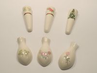 6 Autovasen, Deko Blumen Vintage Vase fürs Auto Porzelan Nordrhein-Westfalen - Bad Salzuflen Vorschau