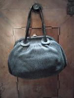 Handtasche antik vintage 70er Jahre grau Echtleder! Essen - Essen-Ruhrhalbinsel Vorschau