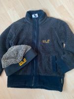 Jack wolfskin Teddy fleece Jacke 128 braun + Mütze Stuttgart - Mühlhausen Vorschau