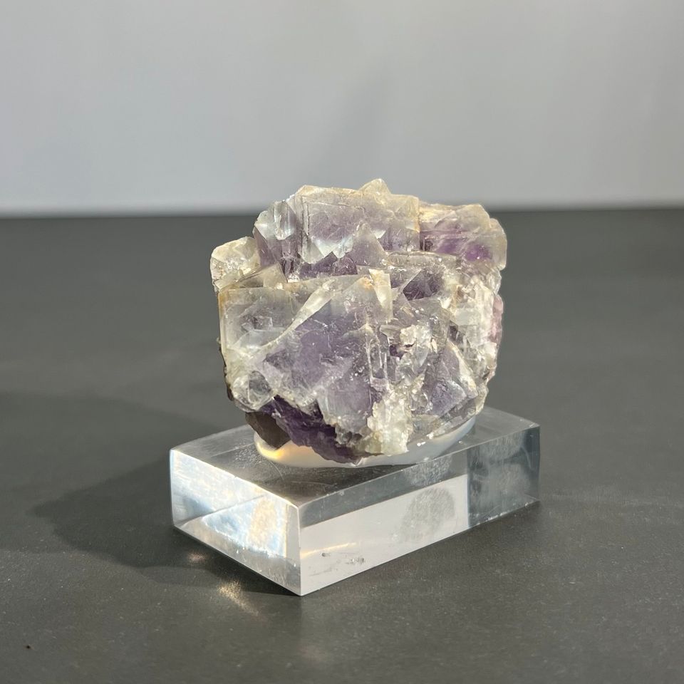 Zweifarbiger Fluorit aus der Grube Clara, Mineralien, Kristalle in Gemünden a. Main