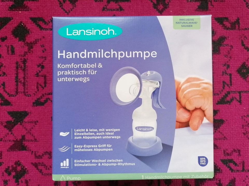 Handmilchpumpe neu von Lansinoh in Leipzig
