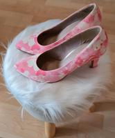 Neue Klassische Absatz Schuhe in 40 mit Blümchen von S.Oliver Hessen - Bad Emstal Vorschau