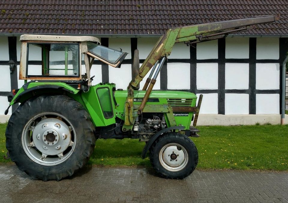 Deutz D6806 Synchron mit Frontlader, TÜV neu in Bad Iburg