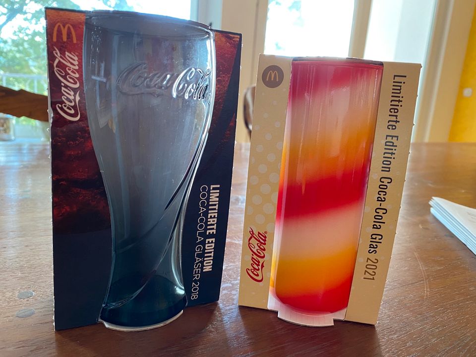 Coca-Cola Gläser McDonald's limitiert 2018 2021 neu & Ovp in  Nordrhein-Westfalen - Velbert | eBay Kleinanzeigen ist jetzt Kleinanzeigen
