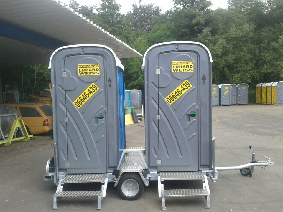 Toilettenwagen 1-1 ohne Anschluss / mobile Toiletten / in Grebenau