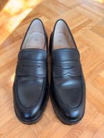 Tchibo Loafer schwarz Leder Schuhe Damen Größe 41 Kr. München - Unterföhring Vorschau