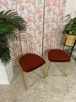 Vintage Stühle Messing 60er 70er Midcentury boho Gold Bayern - Rosenheim Vorschau