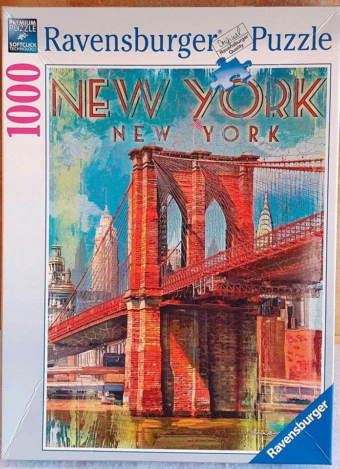 Ravensburger Puzzle 1000 Teile Retro New York in Bad Oeynhausen