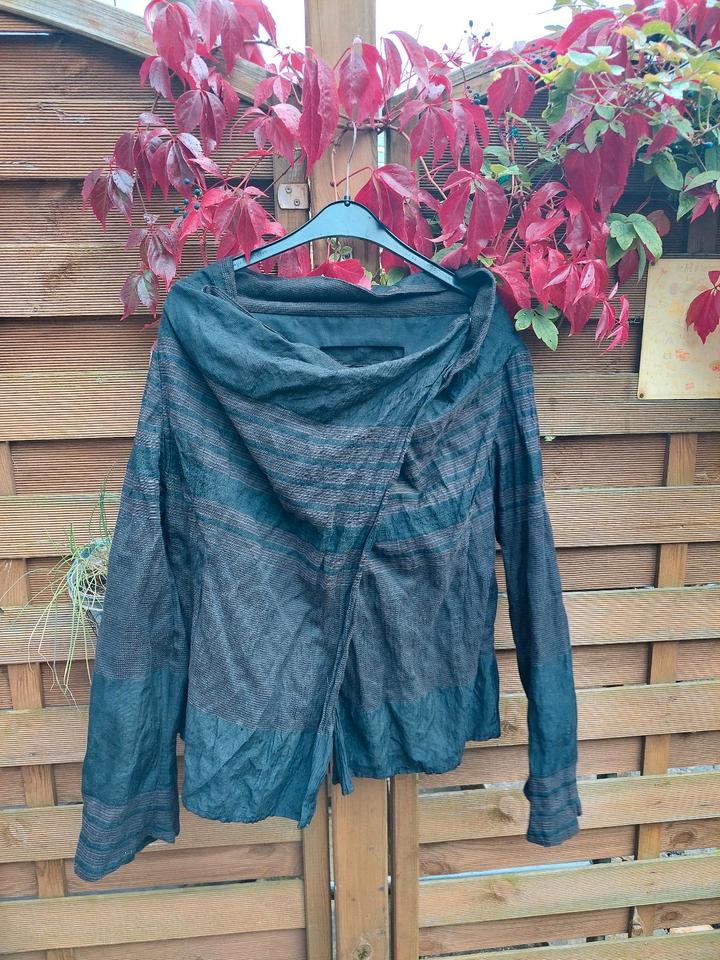 Absolut by Zebra Jacke zum Lagenlook, schwarz, Gr. 2 in Königslutter am Elm