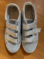 NEU DONNA CAROLINA Klett Sneaker Silber Glitzer 39.5 Bayern - Warngau Vorschau