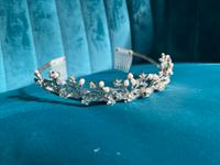Diadem Tiara Silber Strass Bayern - Roding Vorschau
