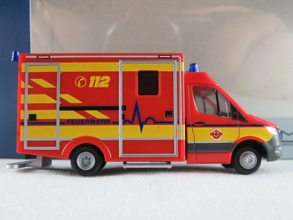 Rietze 76284 WAS RTW MB Sprinter (2018) "FW Delmenhorst (D) 1:87 in Bad Abbach