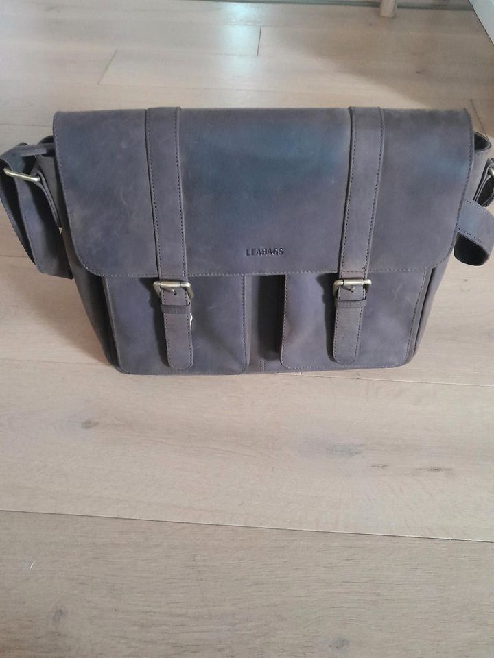 Leabags, Laptop Tasche, Leder Tasche, Nagelneu in Bach an der Donau