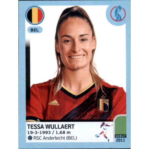 Panini UEFA Women's EURO 2022 Tessa Wullaert #340 Frauen EM in Berlin