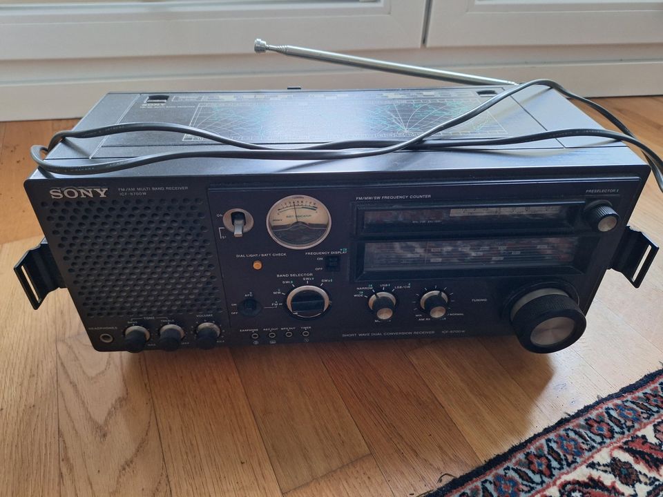 SONY ICF-6700W Band Receiver Weltempfänger Radio Vintage in Norderstedt