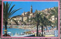 Altes FX Schmid Puzzle 1000 Teile Menton Cote d´Azur rar Thüringen - Gotha Vorschau