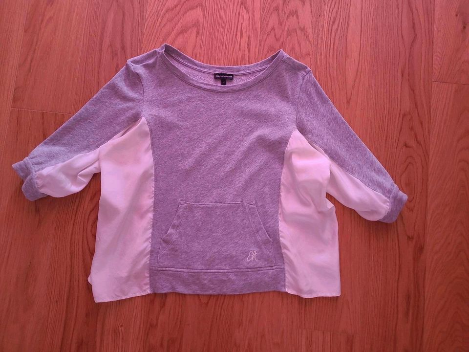 Emporio Armani Gr. M Sweatshirt Shirt Pullover in Poing