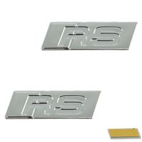 2x Audi RS Schriftzug Logo Emblem selbst klebend 9x30mm Nordrhein-Westfalen - Rietberg Vorschau