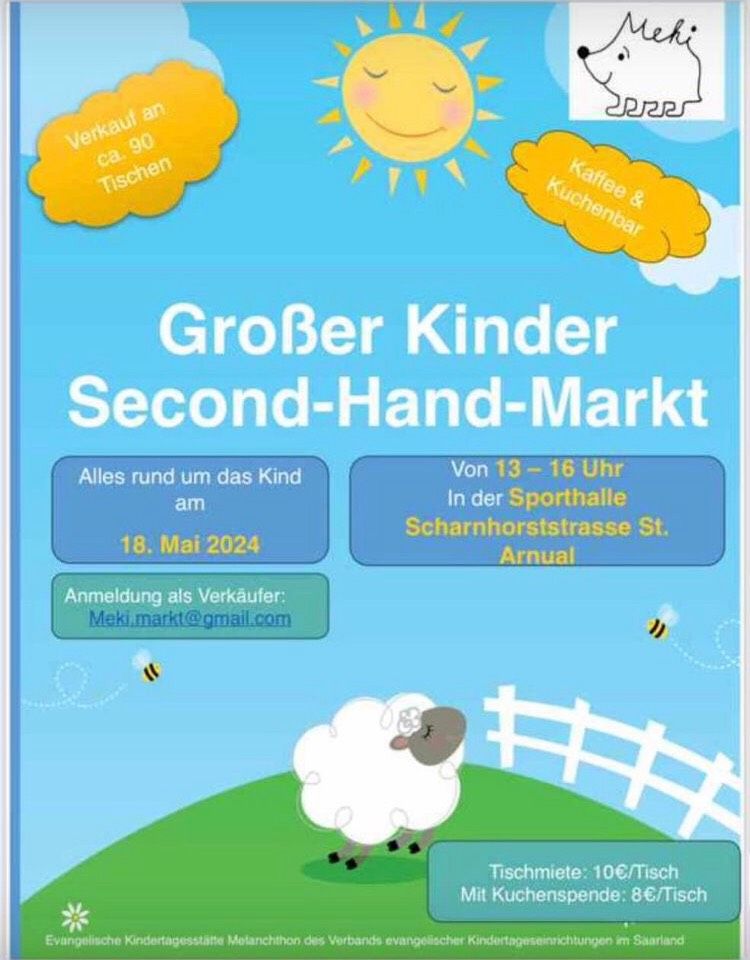 Kinder Second Hand Markt 66119 Saarbrücken in Großrosseln
