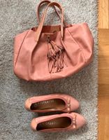 Set Leder Tasche & Pumps rosé flamingo Hispanitas 38 Bayern - Ebersdorf Vorschau