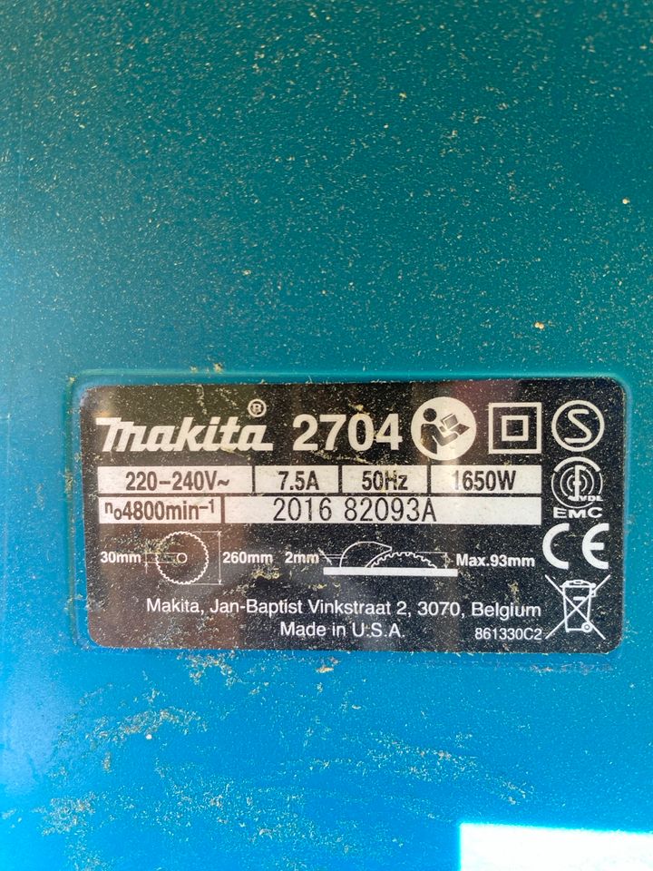 Makita 2704 Tischsäge in Varel