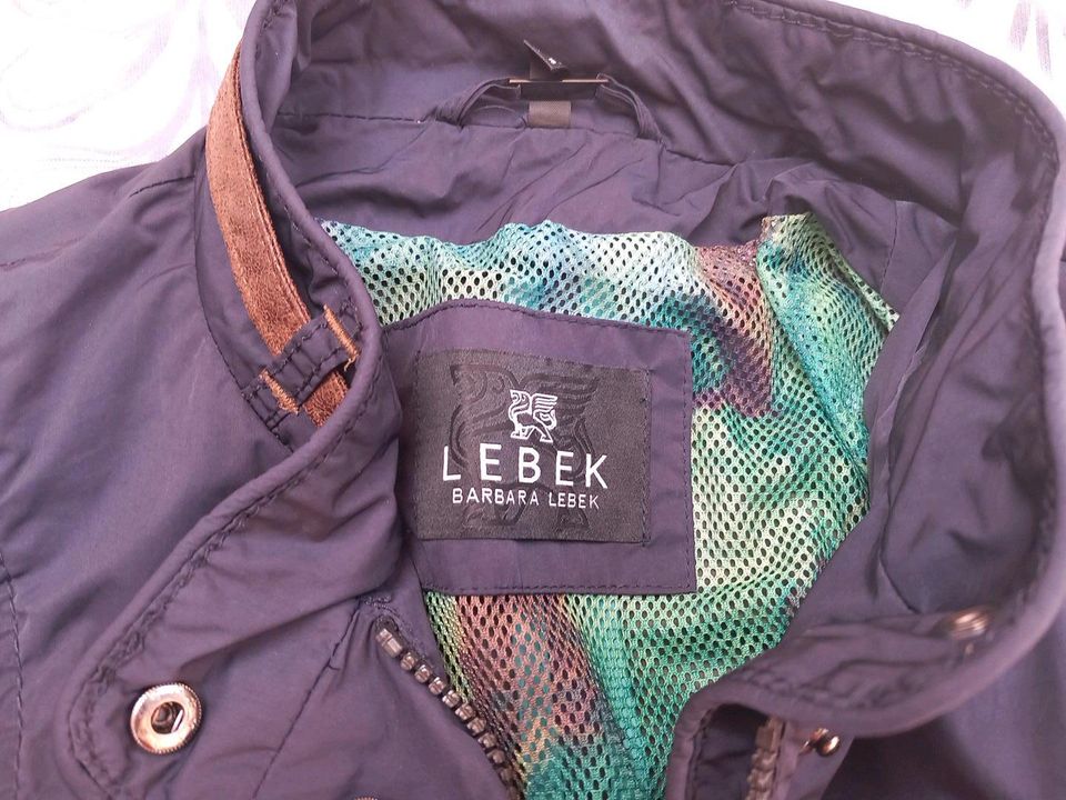 Barbara Lebek Jacke dunkelblau Gr. 42 in Lübeck