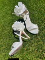 High Heels, Pumps, Hochzeitsschuhe weiß Bayern - Giebelstadt Vorschau