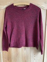 Kurzer leichte Strickpullover, rot-blau, Gr. M Niedersachsen - Radbruch Vorschau