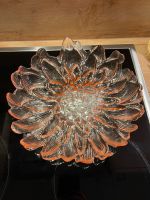 Glasteller Dekoteller 30 cm Rosa Glas Blume Niedersachsen - Neu Wulmstorf Vorschau
