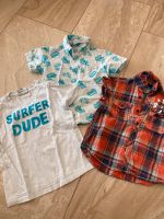 Set 2 Hemden 1 Shirt Größe 92 98 H&M Ernstings Surfer Sachsen - Chemnitz Vorschau