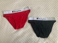 2er Set Slips Champion Heritage schwarz rot sportlich Baden-Württemberg - Ulm Vorschau