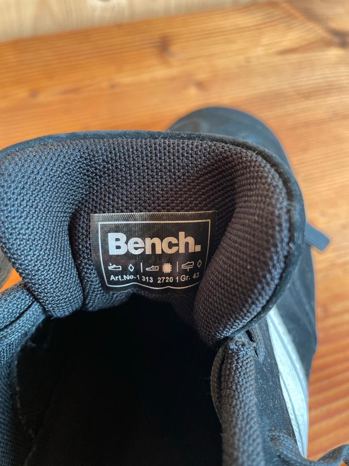 Bench Sneaker Herren Gr. 43 schwarz weiß Herren Turnschuhe in Friedrichshafen