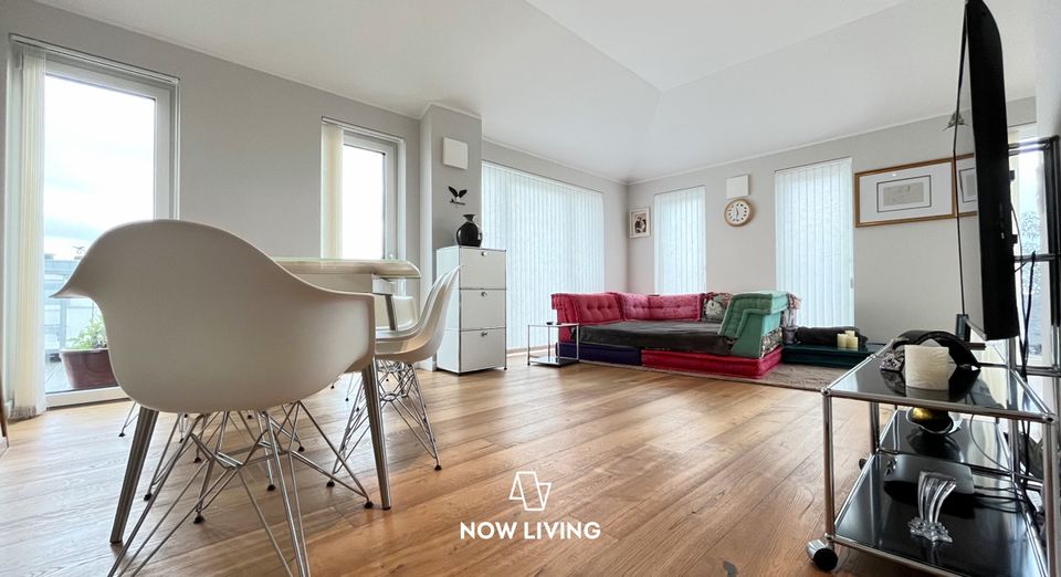 Sky-High Eleganz: Modernes Penthouse mit Panorama-Terrassenblick in Neustadt am Rübenberge