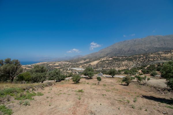 Kreta Triopetra Grundstück mit Meerblick in der Nähe von Agios Pa in Wuppertal