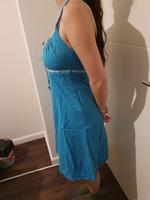 Petrolfarbenes Sommerkleid  aus Baumwolle Gr. 36 Sachsen - Bannewitz Vorschau