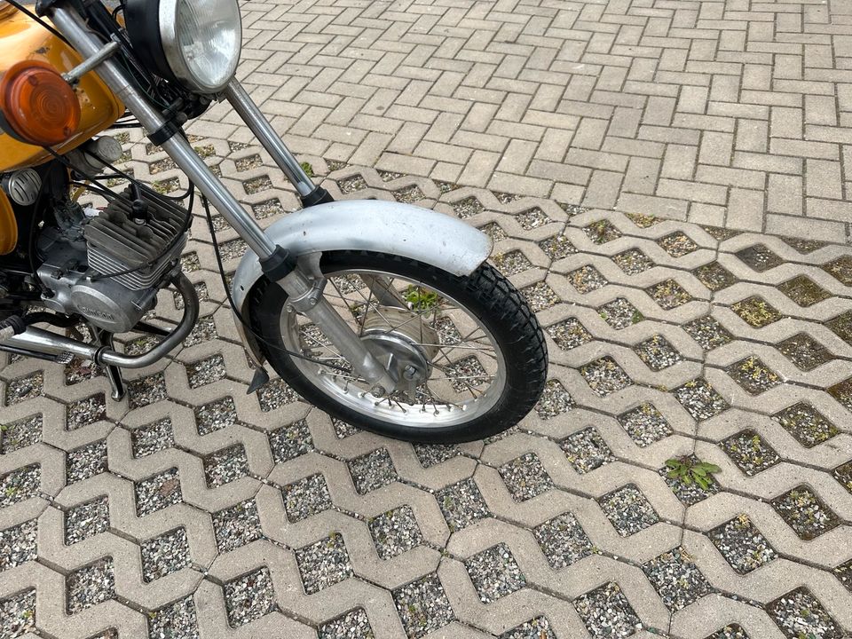 Simson S51 3 Gang 12V Sahara Braun mit 60 km/h Betriebserlaubnis in Witzenhausen