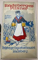 Emaileschild Radeberger Pilsner 30x46 cm Blechschild Sachsen - Meißen Vorschau