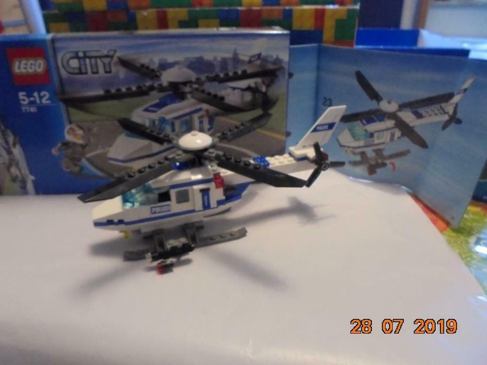 Lego City Polizei Hubschrauber groß wie Neu OVP siehe Bilder in Pfungstadt