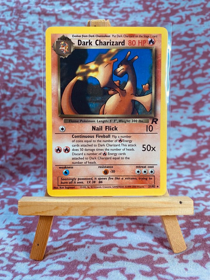 Dark Charizard 21/82 Team Rocket // Pokémon Karte in Leipzig