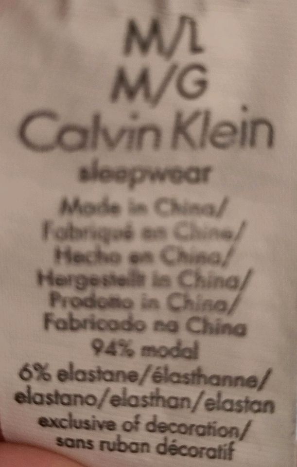 Calvin Klein dünner Morgenmantel M/L in Osterholz-Scharmbeck