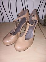 Tamaris tea strap Pumps Sandale 37 Plateau Sand Niedersachsen - Haselünne Vorschau