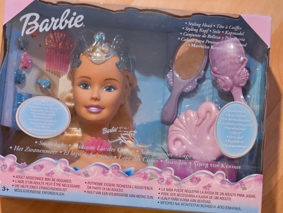 Barbie Schwansee Odette Styling Kopf  NRFB in Dersum