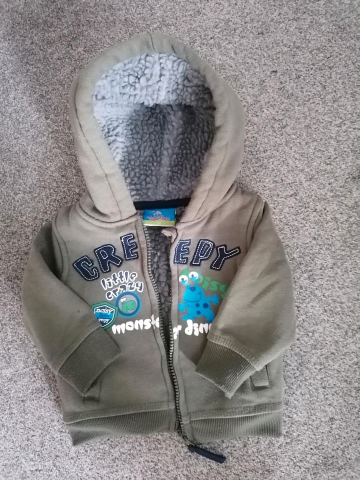 Sweatjacke gr 74 topolino khaki in Bobritzsch-Hilbersdorf